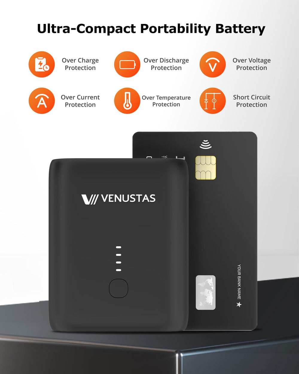 Venustas front zipper closure remains secure during movement