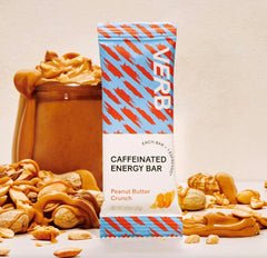 On-the-go Verb Energy Bar snack ready for travel, work, or study.