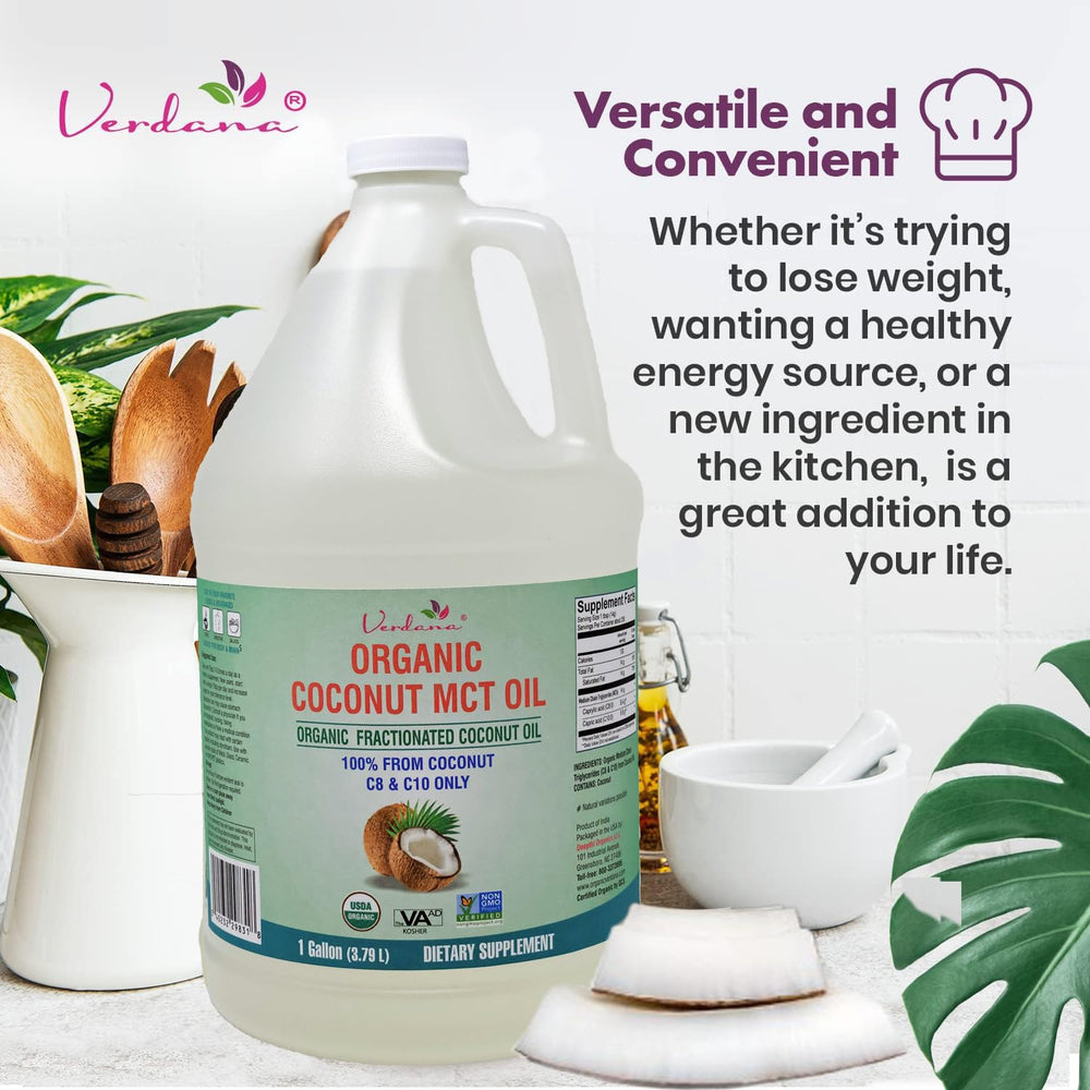 Verdana MCT Oil supports quick, light-texture additions to beverages and recipes.