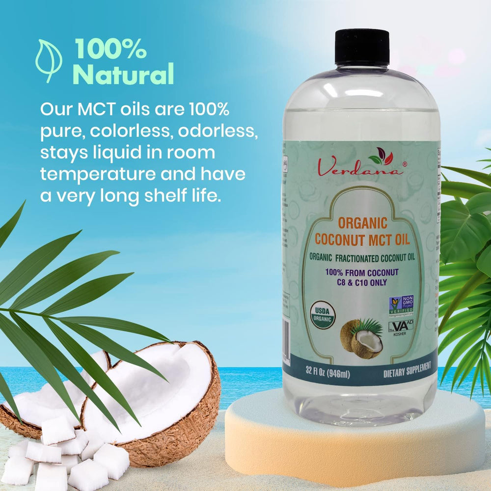 Massage-ready Verdana MCT Oil for skin-friendly, fast-absorption care.
