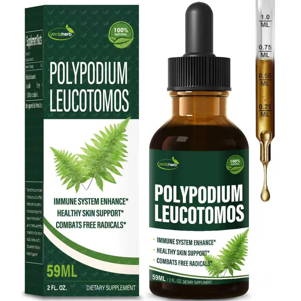 Verdeherb Polypodium leucotomos drops bottle supports daily immune balance.