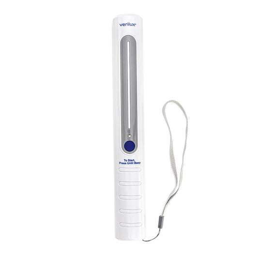 Verilux CleanWave VH03 travel wand compact design for on-the-go surface sanitizing.