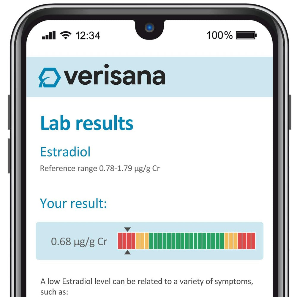 Verisana home test kit ready-to-use for convenient monitoring
