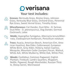 Verisana secure results dashboard preview for test results