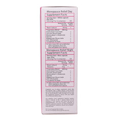 Vesna label highlighting black cohosh and organic ingredients on the front