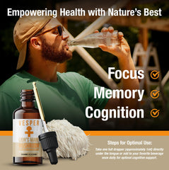 Vesper Wild Huckleberry infusion liquid adds natural flavor and antioxidants.