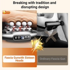 Vetdio massage gun operates quietly for focused massage at home or office.