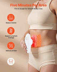 VEVOR 3-in-1 sculpting vacuum suction detail highlighting improved circulation