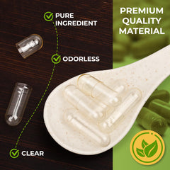 VGTPC 000 capsules shipped in bulk for convenient DIY supplement projects.