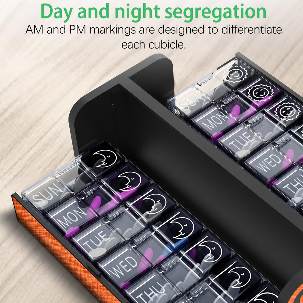 VGUOORG private latch design keeps pills discreet and secure