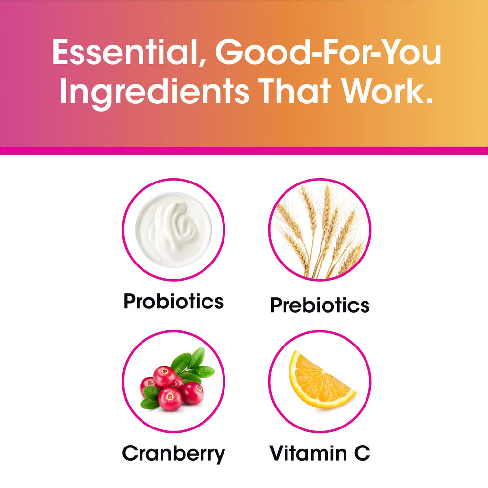 vH essentials Probiotic Gummies on kitchen counter, easy daily use.