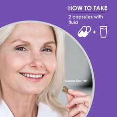 VH Nutrition Estrolibrium daily-use label hints at easy integration into busy mornings.