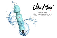 VibeMax turquoise massager USB charging cable for fast charging