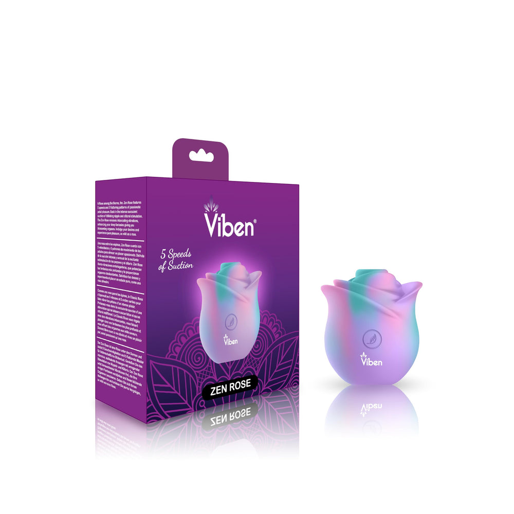 Viben Zen Rose waterproof design supports easy cleaning and splash resistance.
