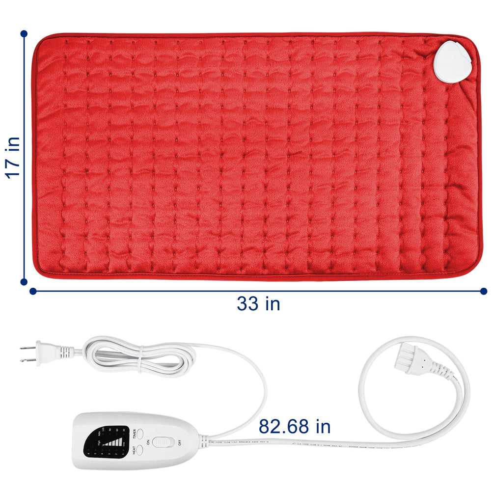 VIBOOS leg heating pad delivering warmth to calves and thighs
