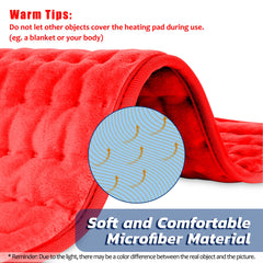 VIBOOS neck heating pad providing soothing warmth for neck tension