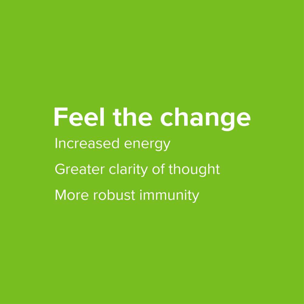 Vibrant Health Green Vibrance packets on the go demonstrate easy daily routine