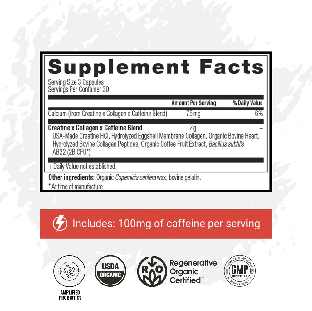 Vicera capsules travel pack ready for gym bag routines.