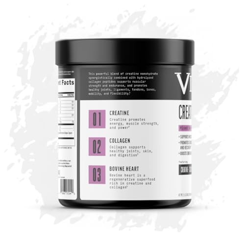 Scoop of VICERA powder showing easy measurement for quick mixing