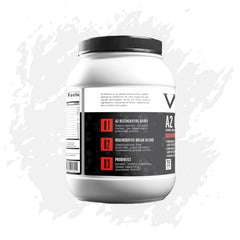 ViCera peppermint milkshake powder being poured, refreshing shake idea