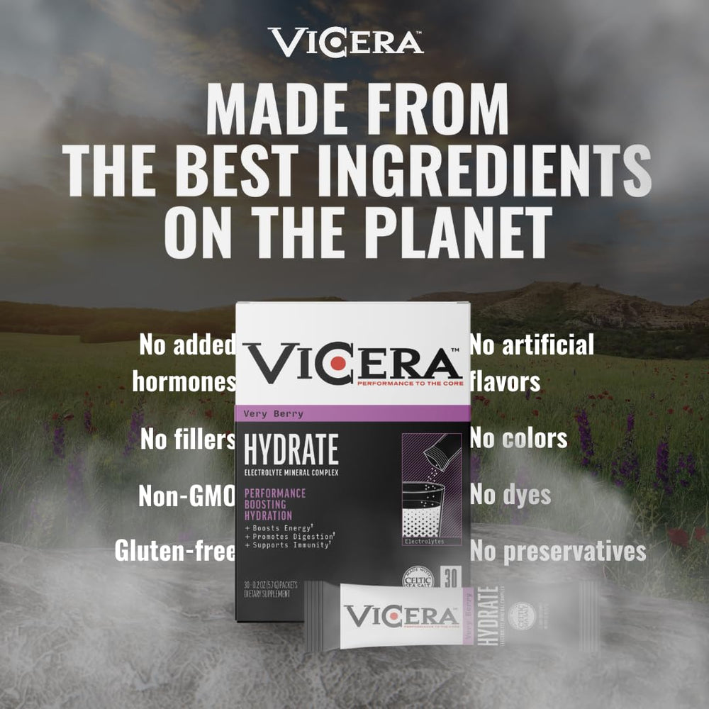 VICERA Red algae trace minerals offer natural hydration support