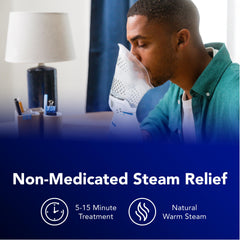 Vicks Sinus Inhaler being cleaned for easy maintenance