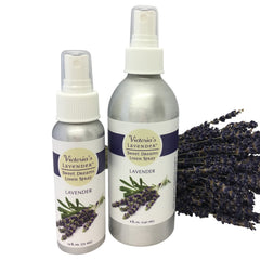Victoria's Lavender nighttime ambience portrays a tranquil sleep-ready bedroom.