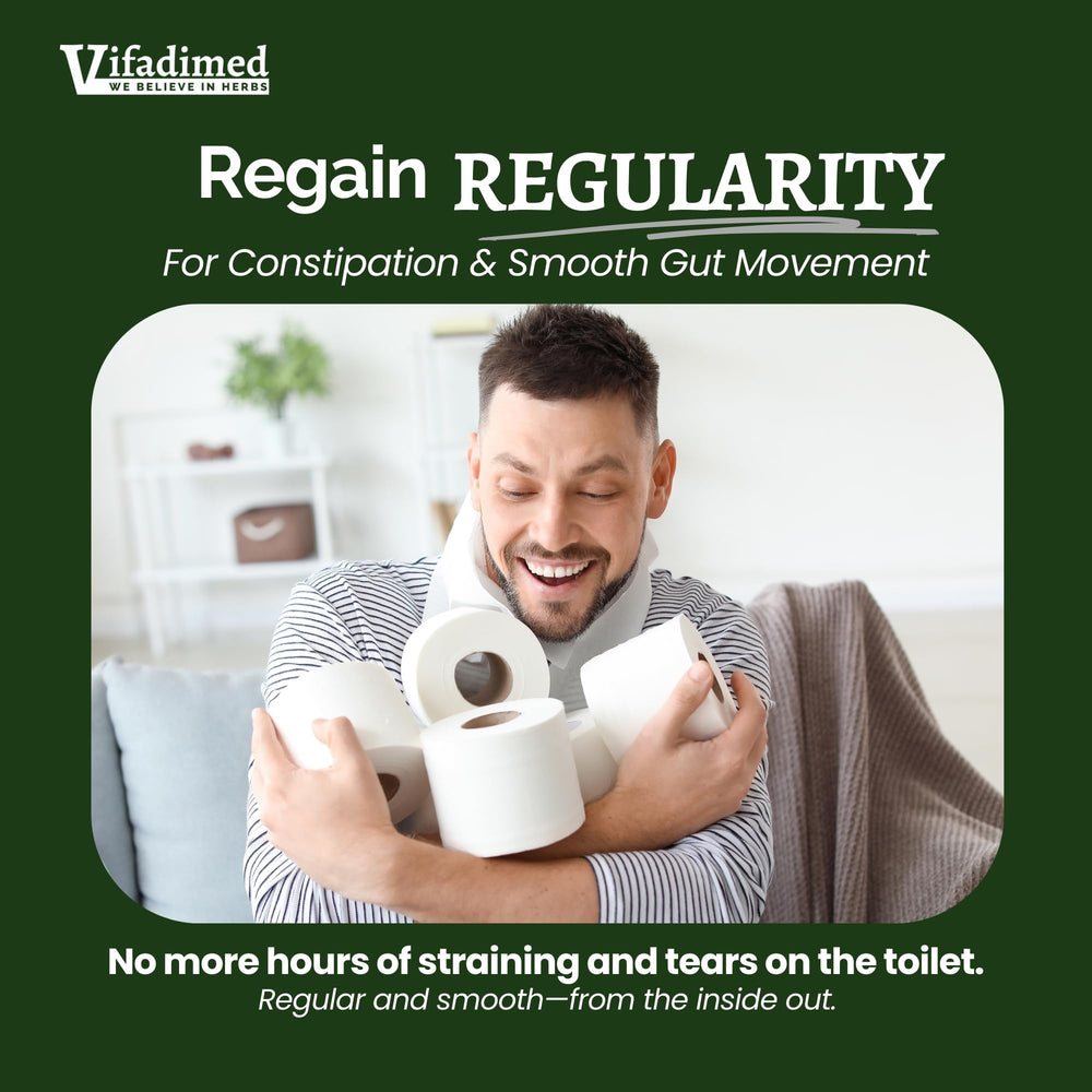 VIFADIMED packaging illustrating GLP-1 friendly digestive support