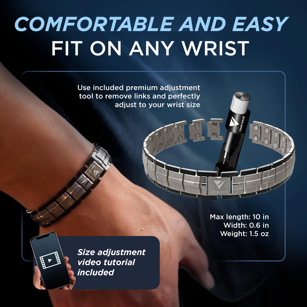 Vigor Wave gift set image showing premium packaging and sizing tool.