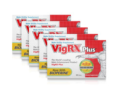 VigRx Plus 5-month supply pack for convenient dosing