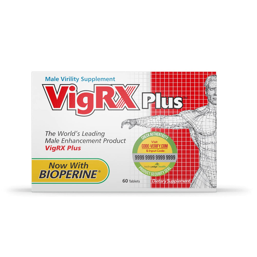 VigRX Plus bottle front view for easy, daily wellness support.