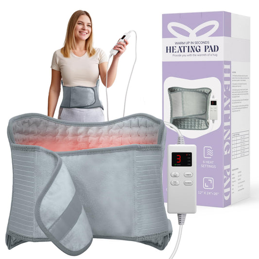 Vilicert heating pad provides full-body coverage for targeted warmth.