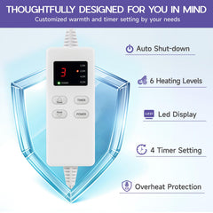 Vilicert pad supports both dry and moist heat therapy options.