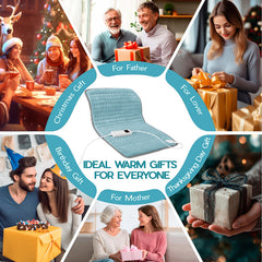 Vilicert gift-ready heating pad provides comforting warmth for loved ones.
