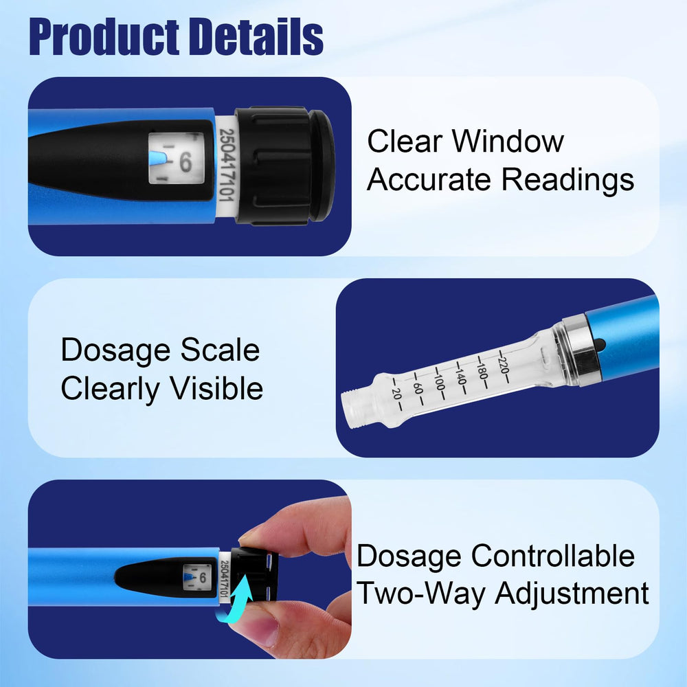 VILKTDD display window shows clear dose readout for accuracy