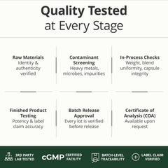 Vimerson Health bottle label detail highlighting quality ingredients