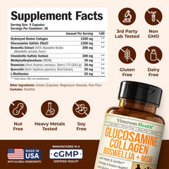 Vimerson Health label close-up highlighting ingredients and quality