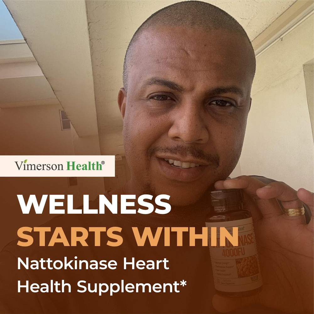 Third party testing seal on Vimerson Health nattokinase for safety and potency