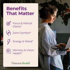 Vimerson Health turmeric-curcumin capsules close-up showing joint mobility potential