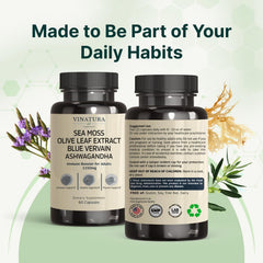 VINATURA Product packaging with 90‑day guarantee and return policy