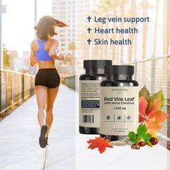 VINATURA Horse Chestnut blend clear packaging for venous support use.