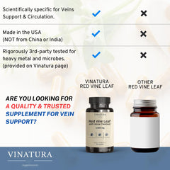 VINATURA vegan capsules packaging showcases 100% plant-based capsules.
