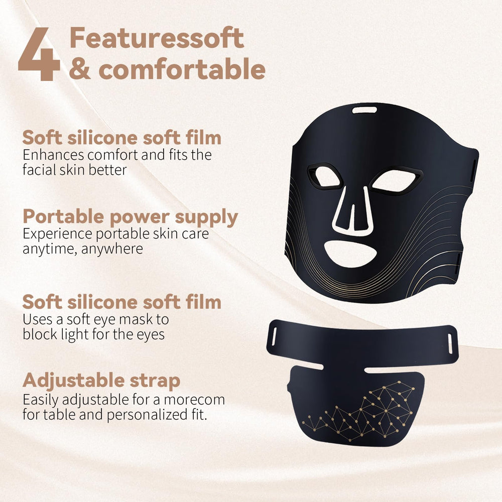 VINCAOR LED mask designed for convenient home use