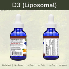 Vinco D3 dispensing pipette showing precise daily dosing for vitamin D3.