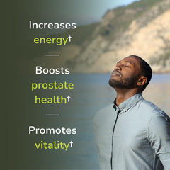 Vinco MultiMen packaging highlights prostate health ingredients for men's wellness.