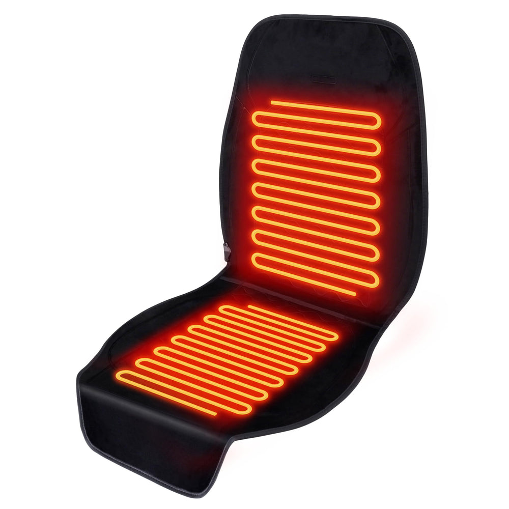 Vindobil crystal fleece seat cover with extra-large 48x21 inches for full seat protection.