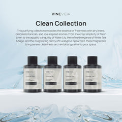 Room ambiance featuring VINEVIDA Clean Collection for a fresh home feel