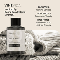 VINEVIDA Bright diffuser oil bottle emits radiant, uplifting notes.