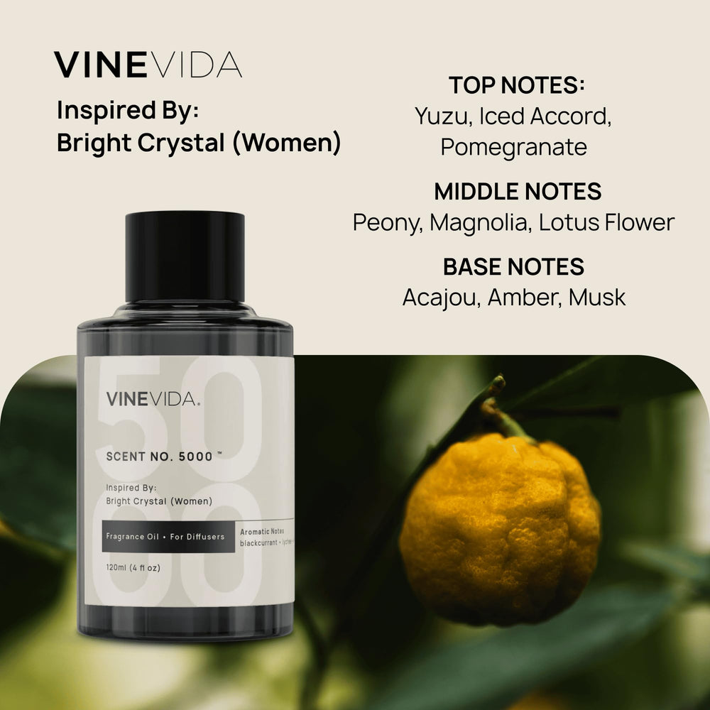 VINEVIDA Girl diffuser oil bottle captures daring, modern aroma.
