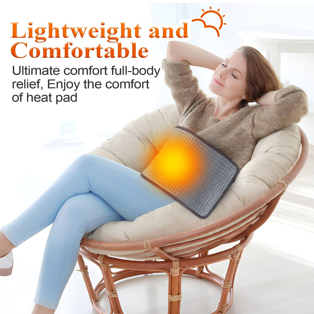 VINGVO heating pad fabric close-up in ultra-soft microfleece for cozy warmth.